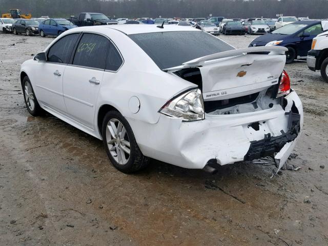 2G1WC5E35G1136455 - 2016 CHEVROLET IMPALA LIM WHITE photo 3