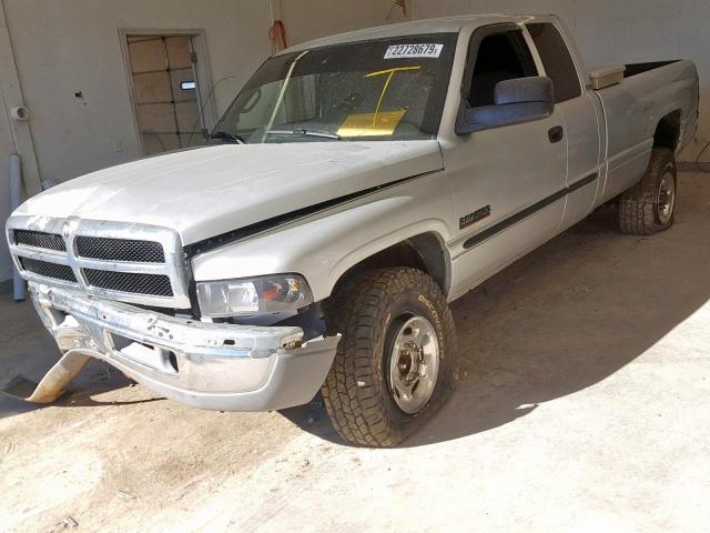 3B7KF23741G751949 - 2001 DODGE RAM 2500 SILVER photo 2