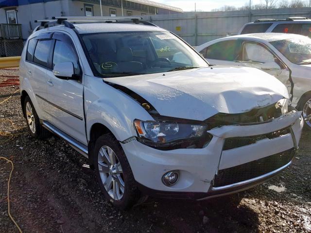 JA4AS3AW5DU012687 - 2013 MITSUBISHI OUTLANDER WHITE photo 1