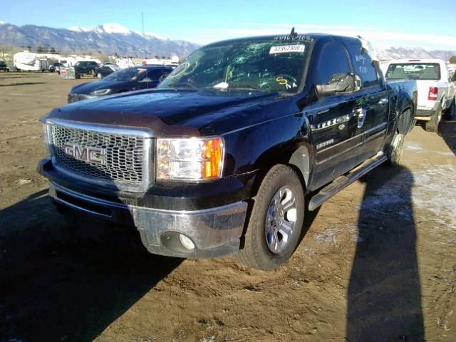 3GTP2VE39BG174785 - 2011 GMC SIERRA K15 BLACK photo 2