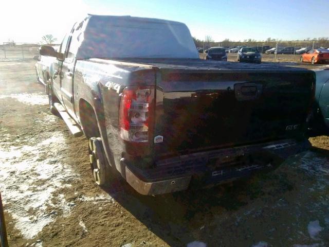 3GTP2VE39BG174785 - 2011 GMC SIERRA K15 BLACK photo 3