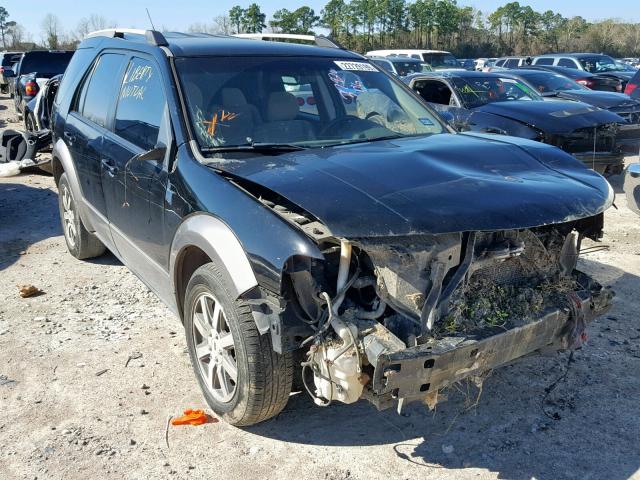 1FMDK02W48GA40660 - 2008 FORD TAURUS X S BLACK photo 1