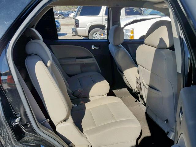 1FMDK02W48GA40660 - 2008 FORD TAURUS X S BLACK photo 6