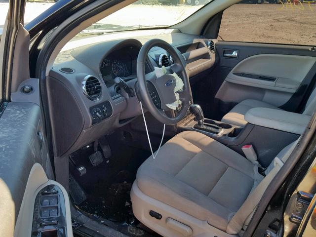 1FMDK02W48GA40660 - 2008 FORD TAURUS X S BLACK photo 9