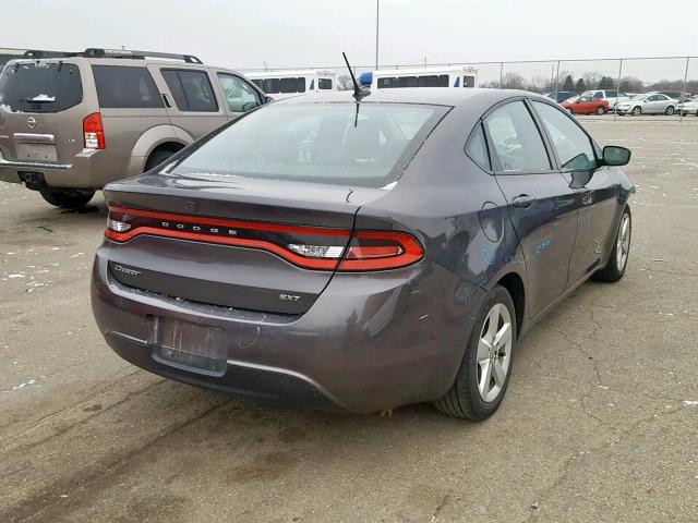 1C3CDFBB9FD276539 - 2015 DODGE DART SXT GRAY photo 4