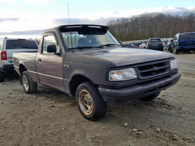 1FTCR10U4TTA27104 - 1996 FORD RANGER GRAY photo 1