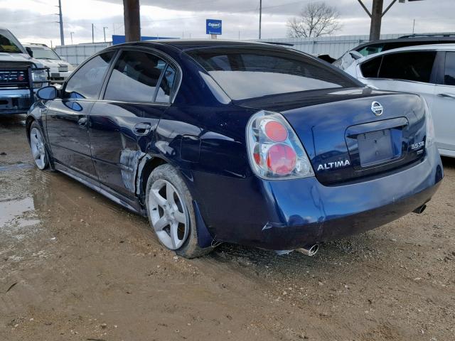 1N4BL11D66N384195 - 2006 NISSAN ALTIMA SE BLUE photo 3