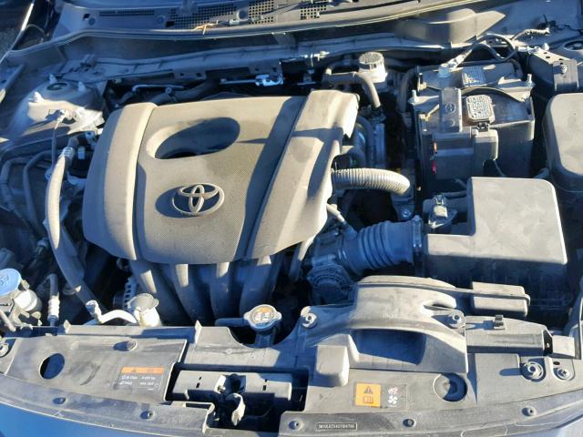 3MYDLBZV4GY104799 - 2016 TOYOTA SCION IA CHARCOAL photo 7