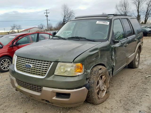 1FMFU18L24LB66457 - 2004 FORD EXPEDITION GREEN photo 2