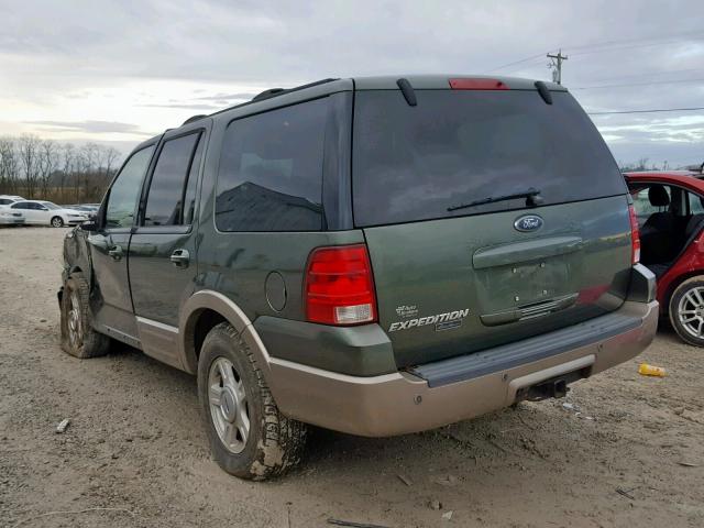 1FMFU18L24LB66457 - 2004 FORD EXPEDITION GREEN photo 3