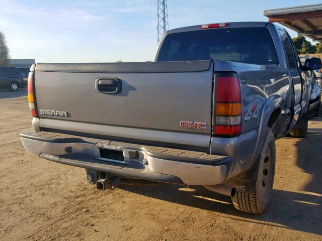 1GTEK19B05E339166 - 2005 GMC NEW SIERRA GRAY photo 4