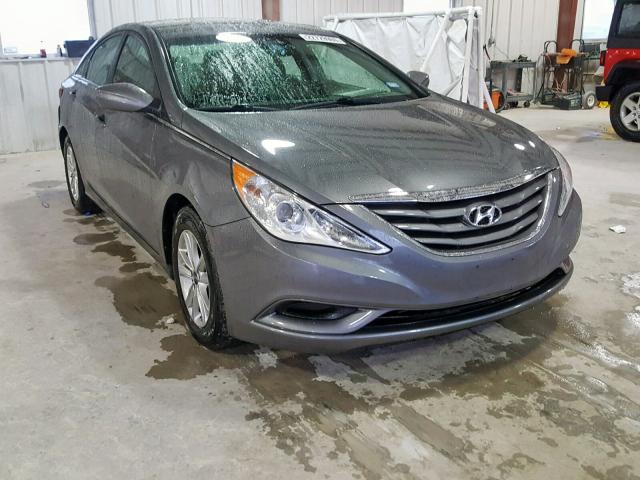 5NPEB4AC4CH467686 - 2012 HYUNDAI SONATA GLS GRAY photo 1