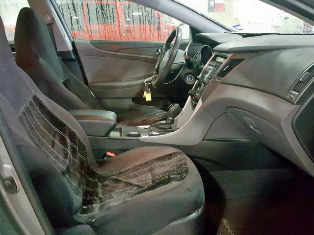 5NPEB4AC4CH467686 - 2012 HYUNDAI SONATA GLS GRAY photo 5