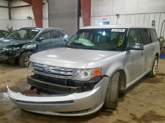 2FMGK5DC9BBD01745 - 2011 FORD FLEX LIMIT SILVER photo 2