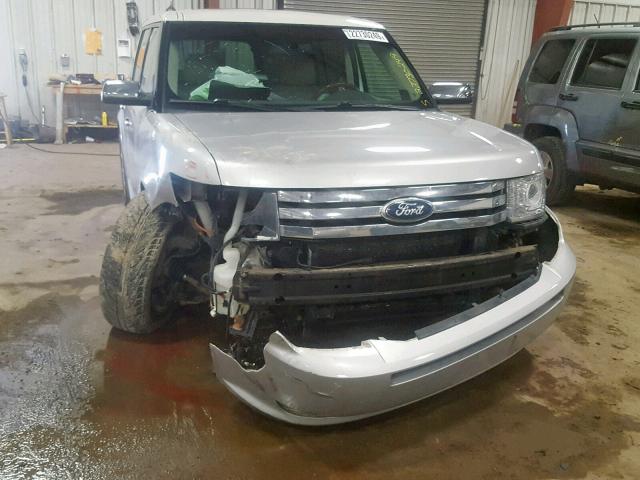 2FMGK5DC9BBD01745 - 2011 FORD FLEX LIMIT SILVER photo 9