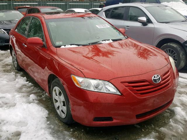 4T4BE46K79R073559 - 2009 TOYOTA CAMRY BASE RED photo 1