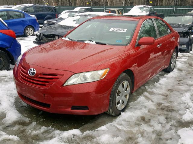 4T4BE46K79R073559 - 2009 TOYOTA CAMRY BASE RED photo 2