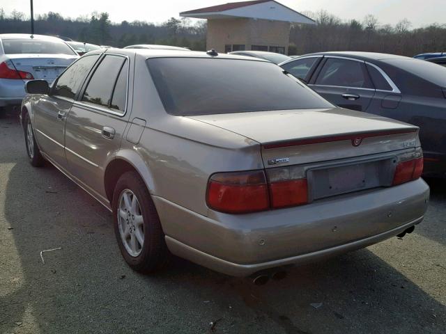 1G6KS54Y74U110111 - 2004 CADILLAC SEVILLE SL BEIGE photo 3