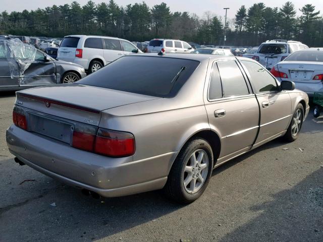 1G6KS54Y74U110111 - 2004 CADILLAC SEVILLE SL BEIGE photo 4