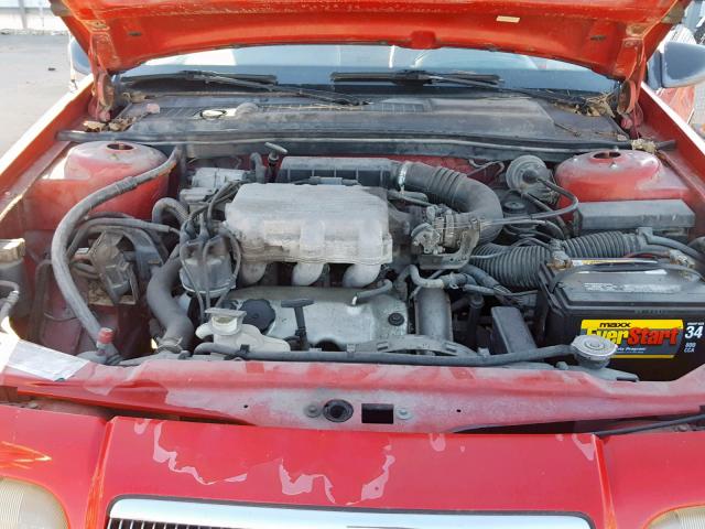 1C3XU4537PF633622 - 1993 CHRYSLER LEBARON RED photo 7