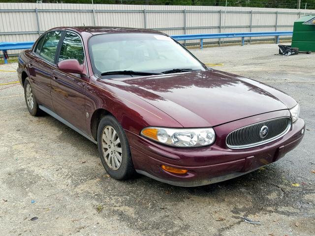 1G4HR54K95U188434 - 2005 BUICK LESABRE LI MAROON photo 1