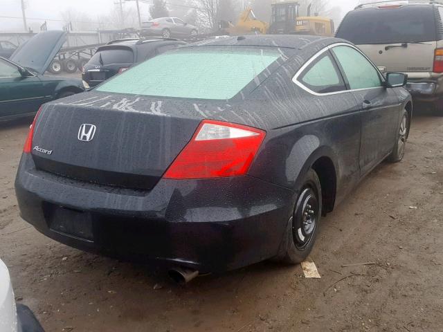 1HGCS12848A025359 - 2008 HONDA ACCORD EXL BLACK photo 4