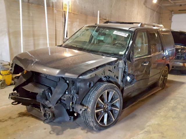 5LMJJ2LT9GEL05280 - 2016 LINCOLN NAVIGATOR Gümüş foto 2