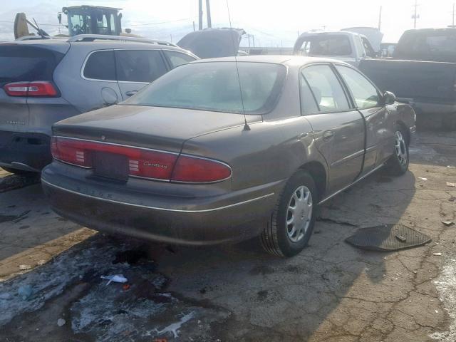 2G4WS52J631195338 - 2003 BUICK CENTURY CU BEIGE photo 4