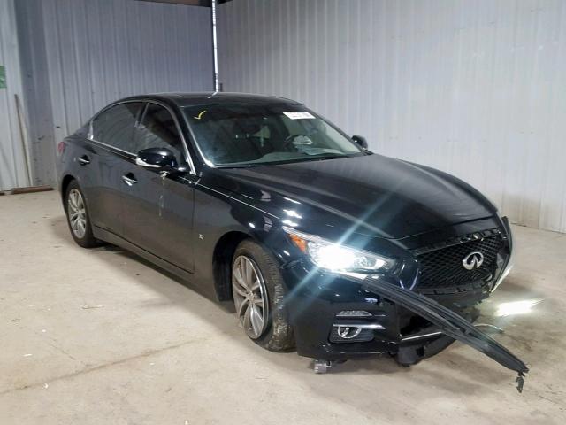 JN1BV7AP6FM333385 - 2015 INFINITI Q50 BASE BLACK photo 1