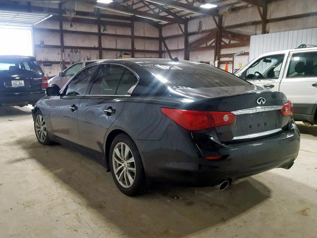 JN1BV7AP6FM333385 - 2015 INFINITI Q50 BASE BLACK photo 3