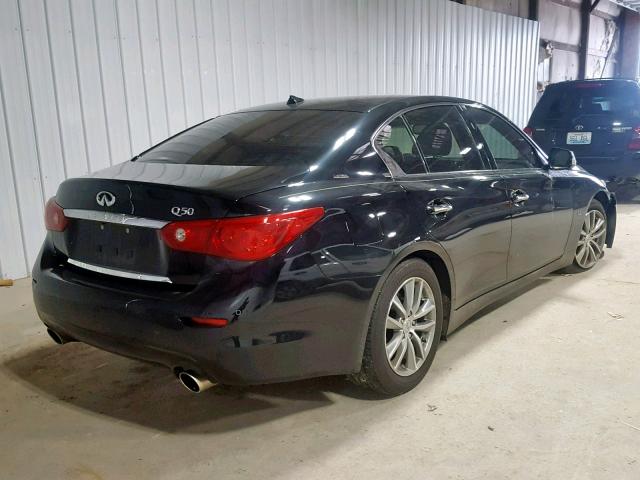 JN1BV7AP6FM333385 - 2015 INFINITI Q50 BASE BLACK photo 4