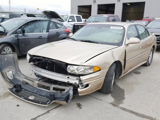 1G4HP54KX5U148644 - 2005 BUICK LESABRE CU GOLD photo 2