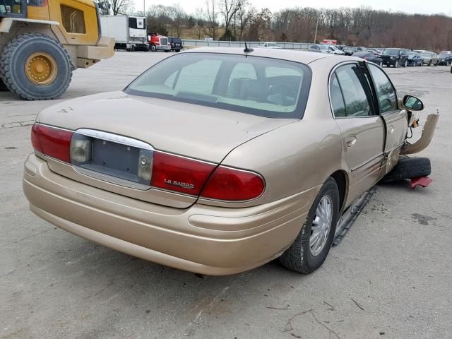 1G4HP54KX5U148644 - 2005 BUICK LESABRE CU GOLD photo 4