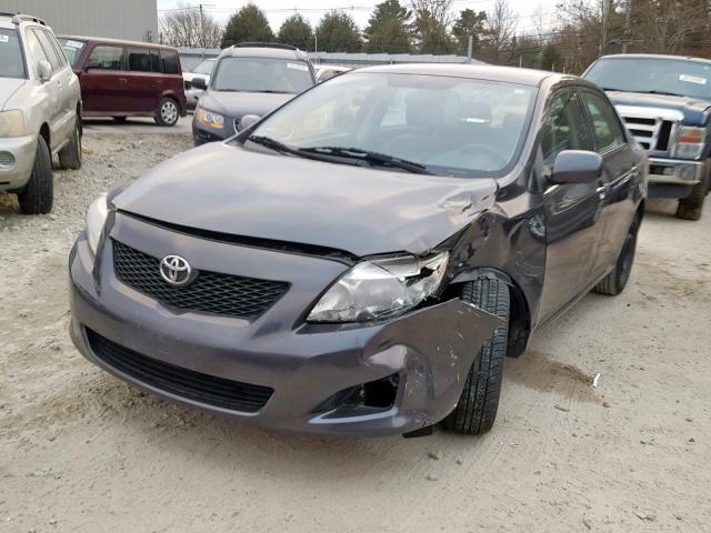 JTDBU4EE1A9117348 - 2010 TOYOTA COROLLA BA Серый фото 2
