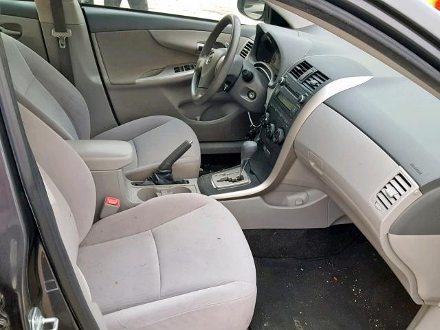 JTDBU4EE1A9117348 - 2010 TOYOTA COROLLA BA Серый фото 5