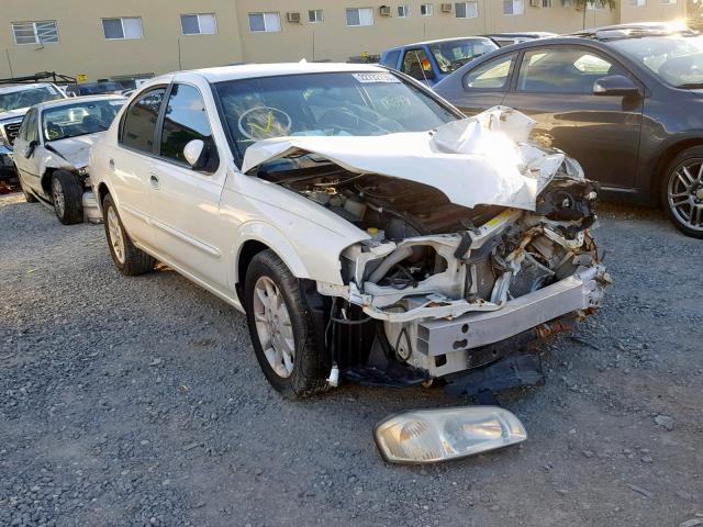 JN1CA31D91T818794 - 2001 NISSAN MAXIMA GXE WHITE photo 1