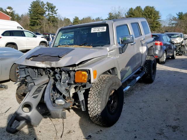 5GTDN13E678192867 - 2007 HUMMER H3 TAN photo 2