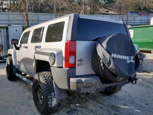 5GTDN13E678192867 - 2007 HUMMER H3 TAN photo 3