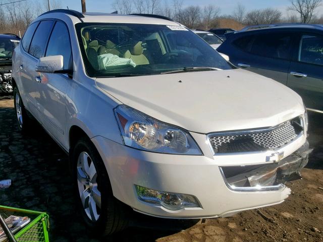 1GNKRLED8CJ246571 - 2012 CHEVROLET TRAVERSE L WHITE photo 1