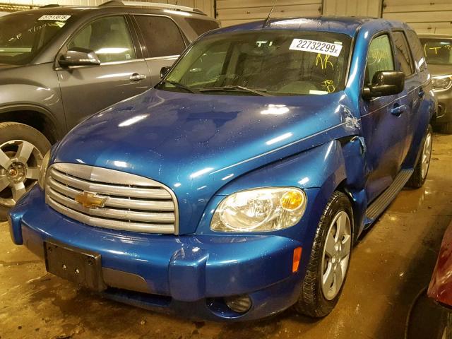 3GNCA13B19S549586 - 2009 CHEVROLET HHR LS BLUE photo 2