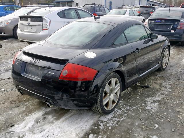 TRUWT28N951007775 - 2005 AUDI TT QUATTRO BLACK photo 4