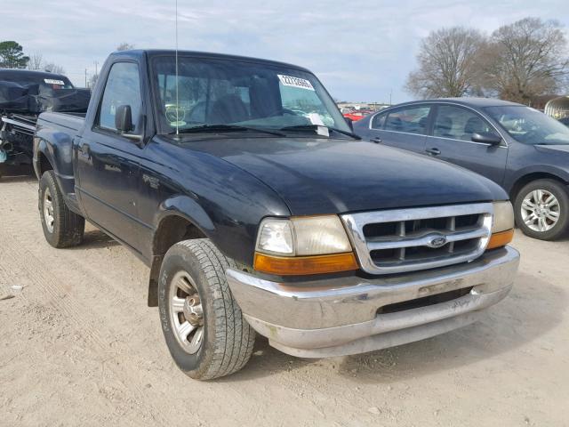 1FTYR10C7YTA04498 - 2000 FORD RANGER BLACK photo 1