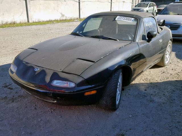 JM1NA3539V0730195 - 1997 MAZDA MX-5 MIATA BLACK photo 2