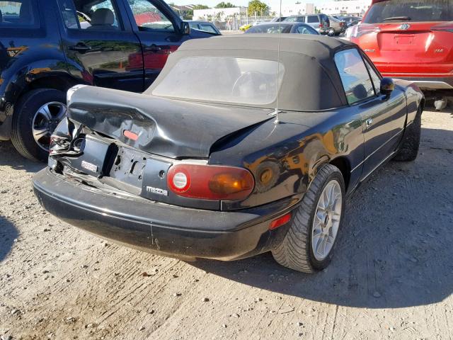 JM1NA3539V0730195 - 1997 MAZDA MX-5 MIATA BLACK photo 4