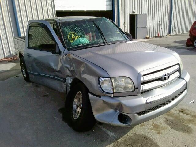 5TBRN34134S439721 - 2004 TOYOTA TUNDRA ACC SILVER photo 1