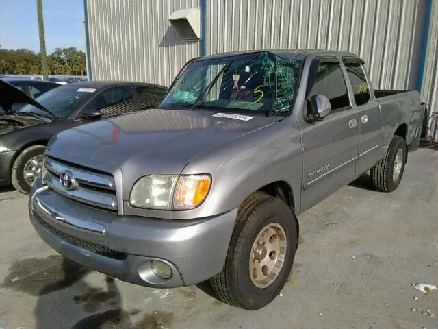 5TBRN34134S439721 - 2004 TOYOTA TUNDRA ACC SILVER photo 2