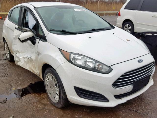 3FADP4TJ1EM191348 - 2014 FORD FIESTA S WHITE photo 1