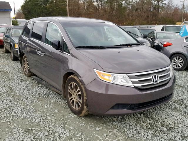 5FNRL5H65BB082624 - 2011 HONDA ODYSSEY EX CHARCOAL photo 1