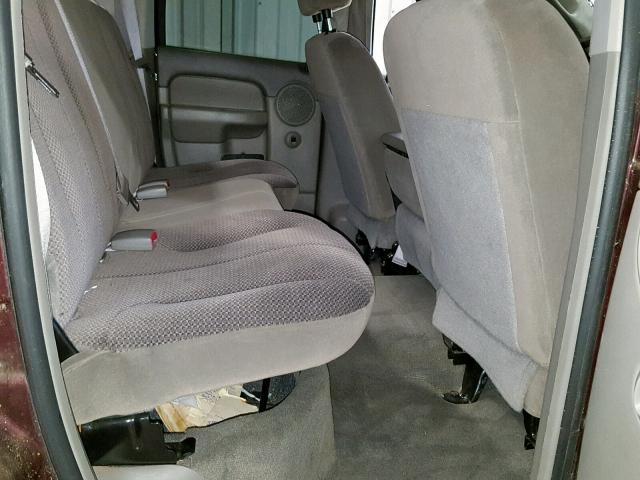 3D7KR28C25G751490 - 2005 DODGE RAM 2500 S MAROON photo 6