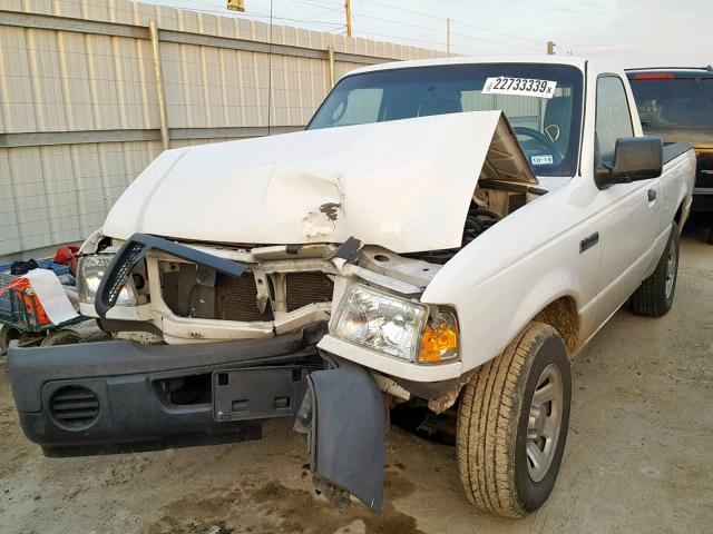 1FTKR1AD0BPA89827 - 2011 FORD RANGER WHITE photo 2